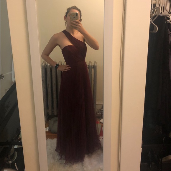 ASOS DESIGN one shoulder tulle maxi dress - Picture 4 of 4